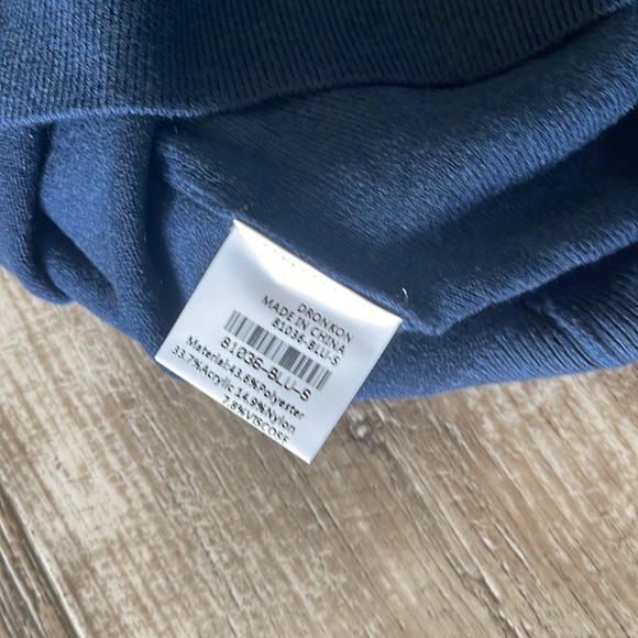 Dronison Mens Sweaters Blue,Small - Picture 8 of 9